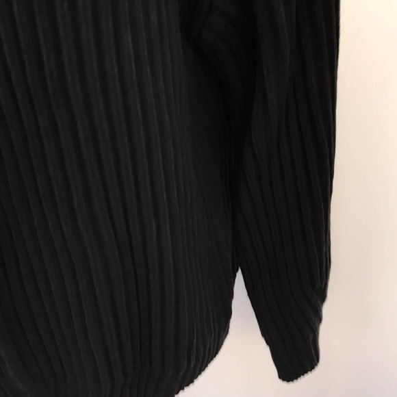 NWT Code X Mode Knit Black Cardigan Sweater Size Large - Picture 4 of 10